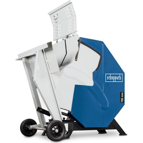 Scheppach Scie à bûches HS730 – 4500 W – Tension 400 V – Lame de scie HW 700 mm – Longueur de coupe 250-1000 mm – Scie circulaire à bascule – Bûches de 370 x 240 mm